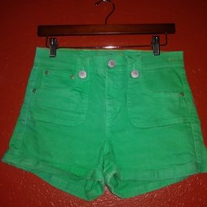 DITTOS HIGH-WASTED SHORTS